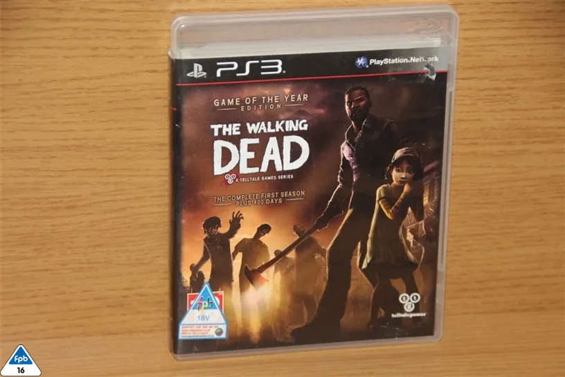 PS3 The Walking Dead Game of the Year Edition