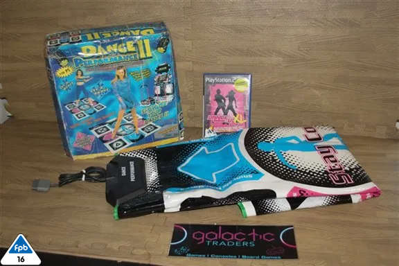 PS2 Dance UK XL game with Dance Mat