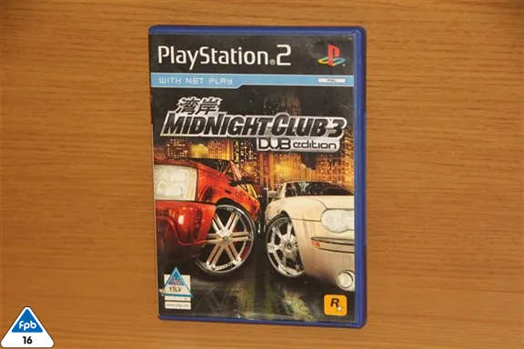 PS2 Midnight Club 3 DUB Edition