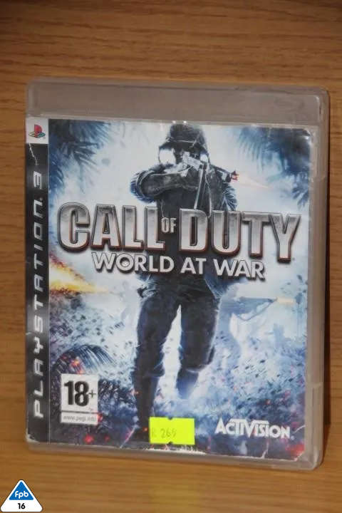 PS3 Call of duty: world at war