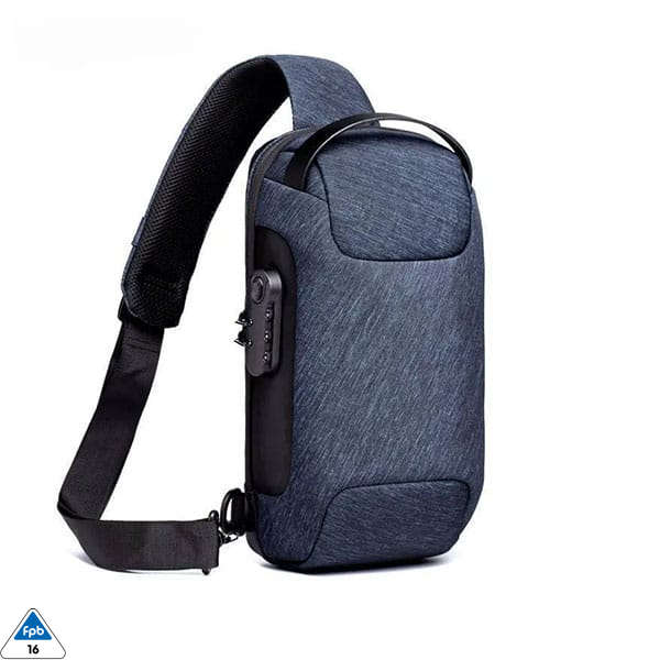 Multi-functional Crossbody bag with External USB Port Anti-theft