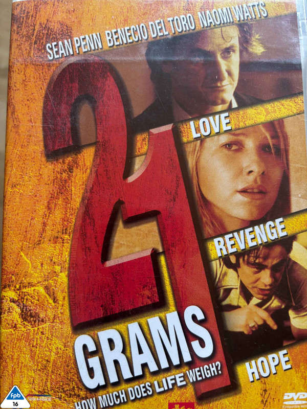 21 Grams : Alejandro G. I??rritu : Crime / Drama : DVD