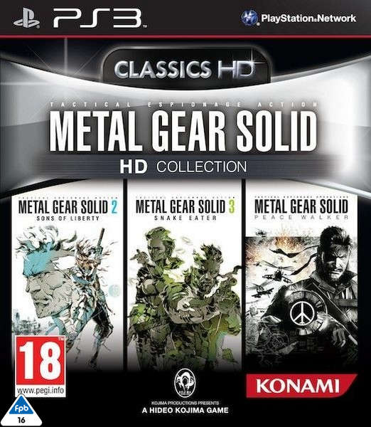 Metal Gear Solid HD Collection PS3