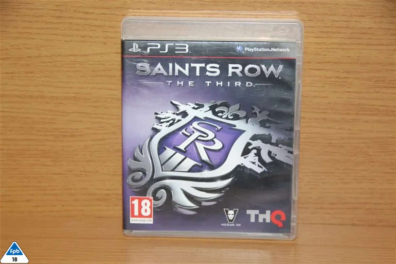 PS3 Saints Row the Third