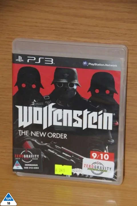 PS3 Wolfenstein: The New Order