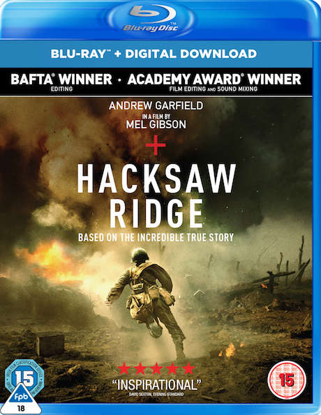 Hacksaw Ridge (Andrew Garfield) (Blu Ray)