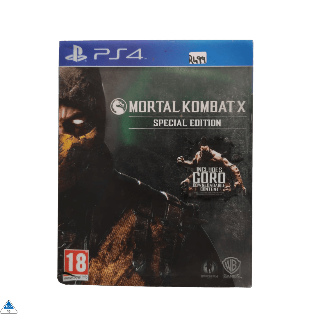 Mortal Kombat X Steelbook Edition - PS4