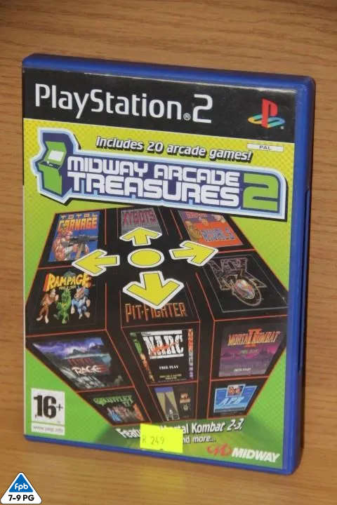 PS2 Midway Arcade Treasures 2