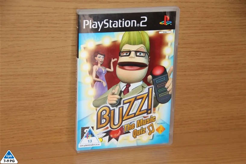 PS2 Buzz The Music Quiz