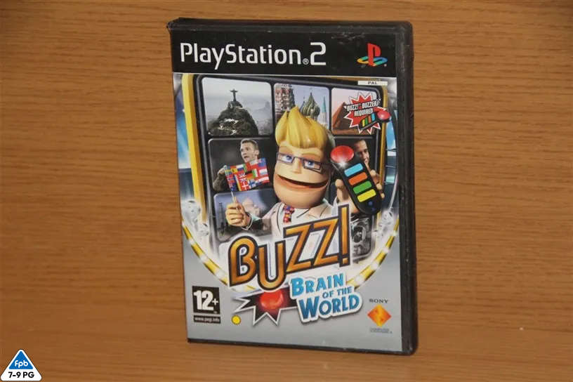 PS2 Buzz! Brain of the World