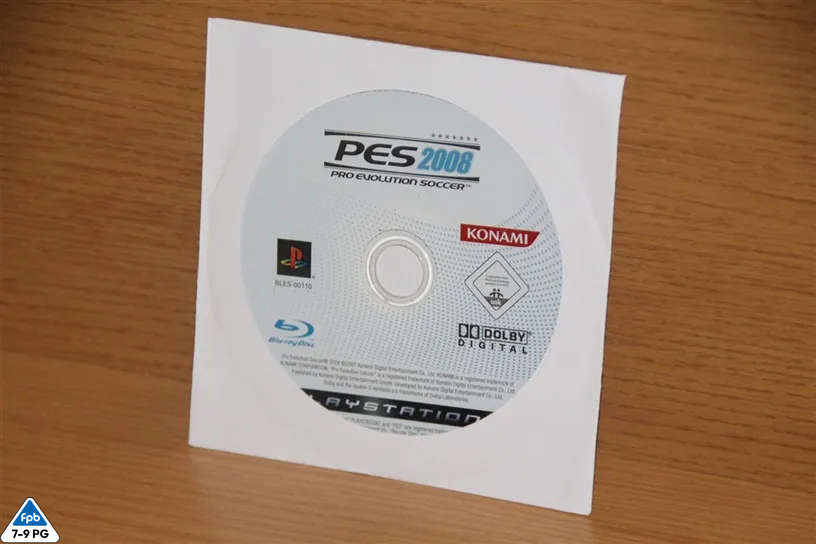 PS3 PES 2008 (no case)