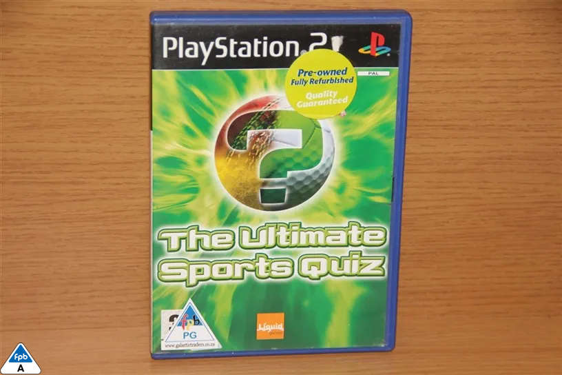 PS2 The Ultimate Sports Quiz