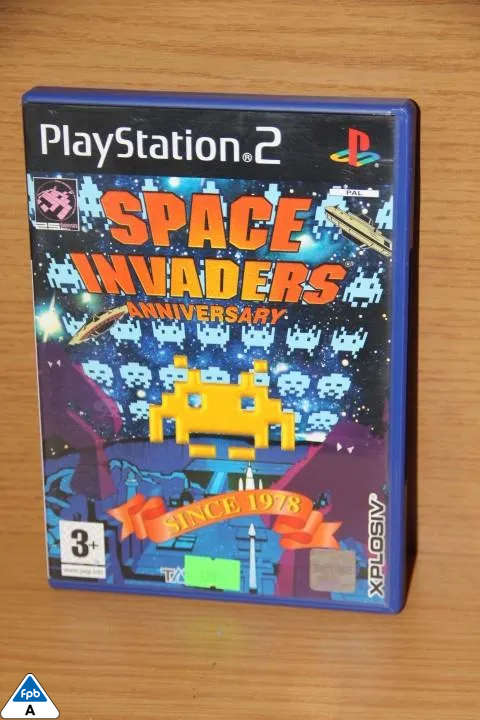 PS2 Space invaders anniversary