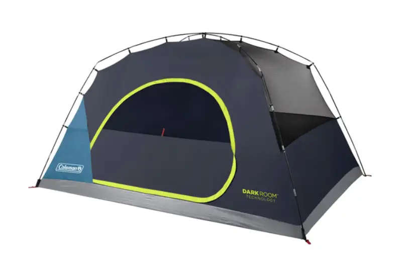 Coleman Skydome Darkroom 8 Person Family Camping Dome Tent