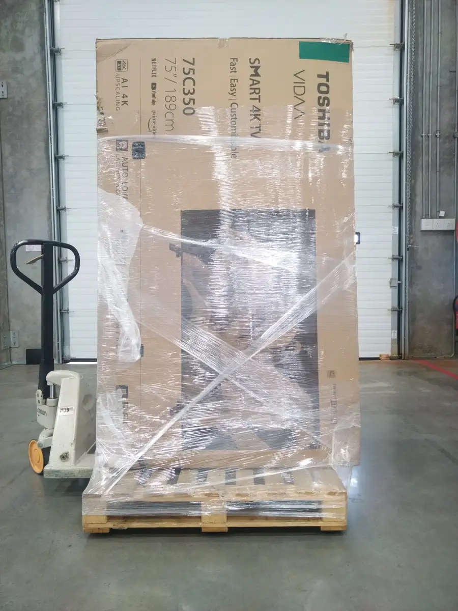 Bulk Lot of Damaged Screens and TVs: Hisense & More