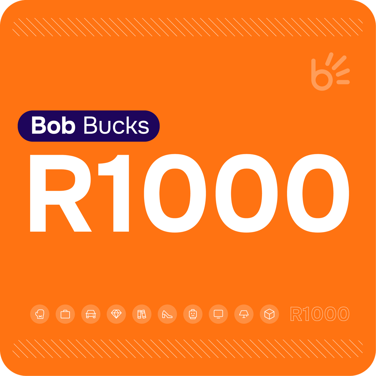 R1000 Bob Bucks Voucher