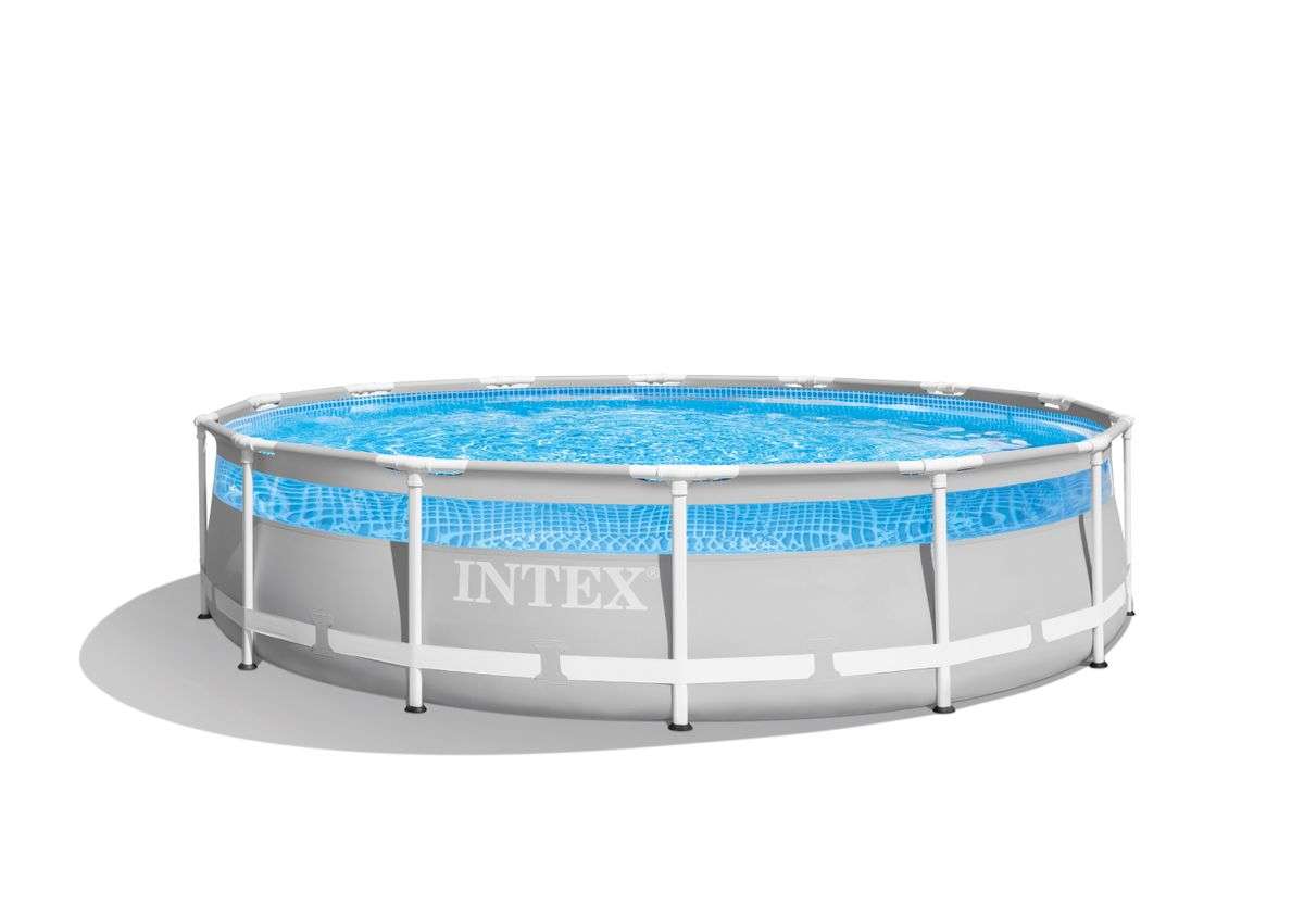 Intex Prism Frame Clearview Premium Pool Set with Pump