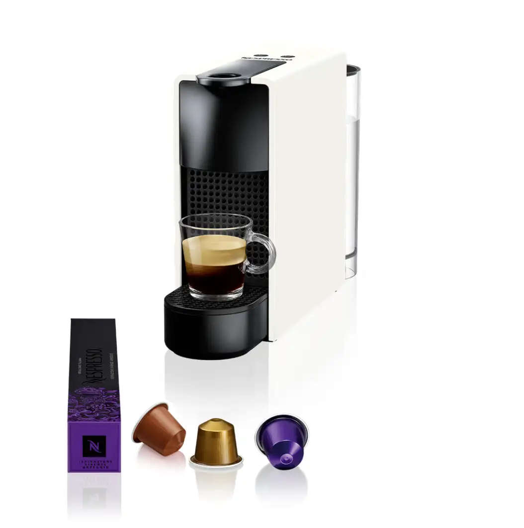 Nespresso Essenza Mini C30 Coffee Machine - Pure White