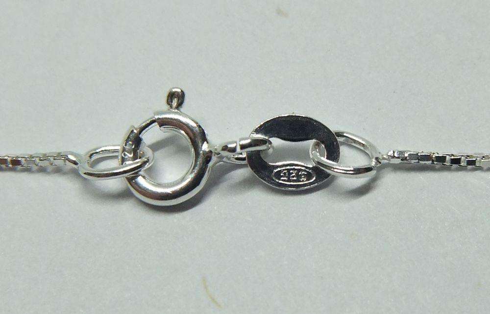 WOW !! A STERLING SILVER SAGITTARIUS PENDANT WITH 42 CM STERLING SILVER NECKLACE !! FREE COMBINING !