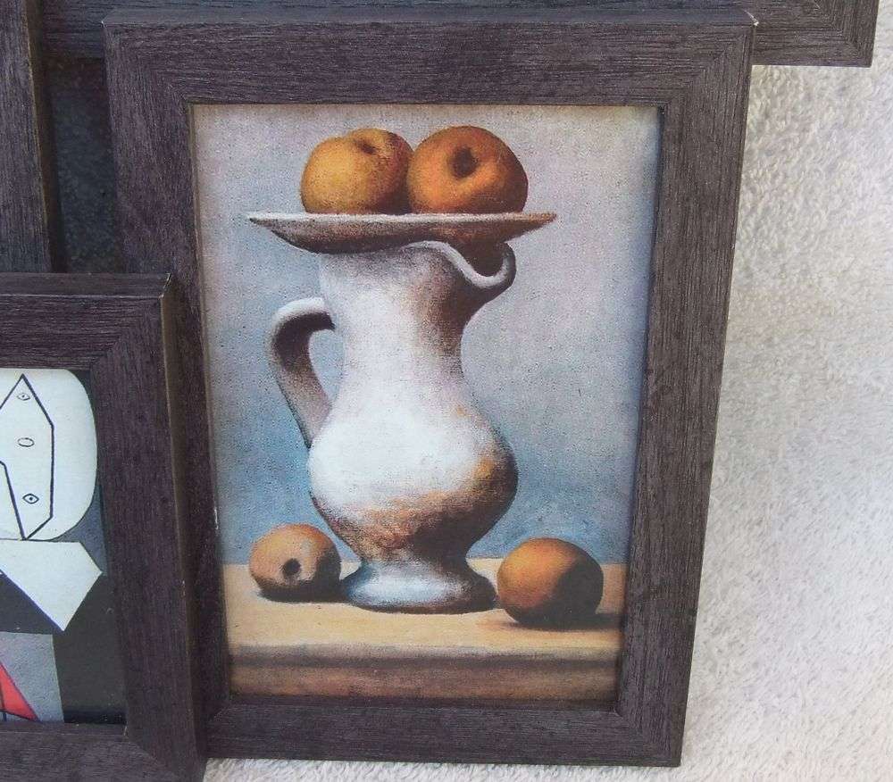 AN AWESOME WALL MOUNTING DEPICTING WORKS BY PICASSO ( PRINTS )