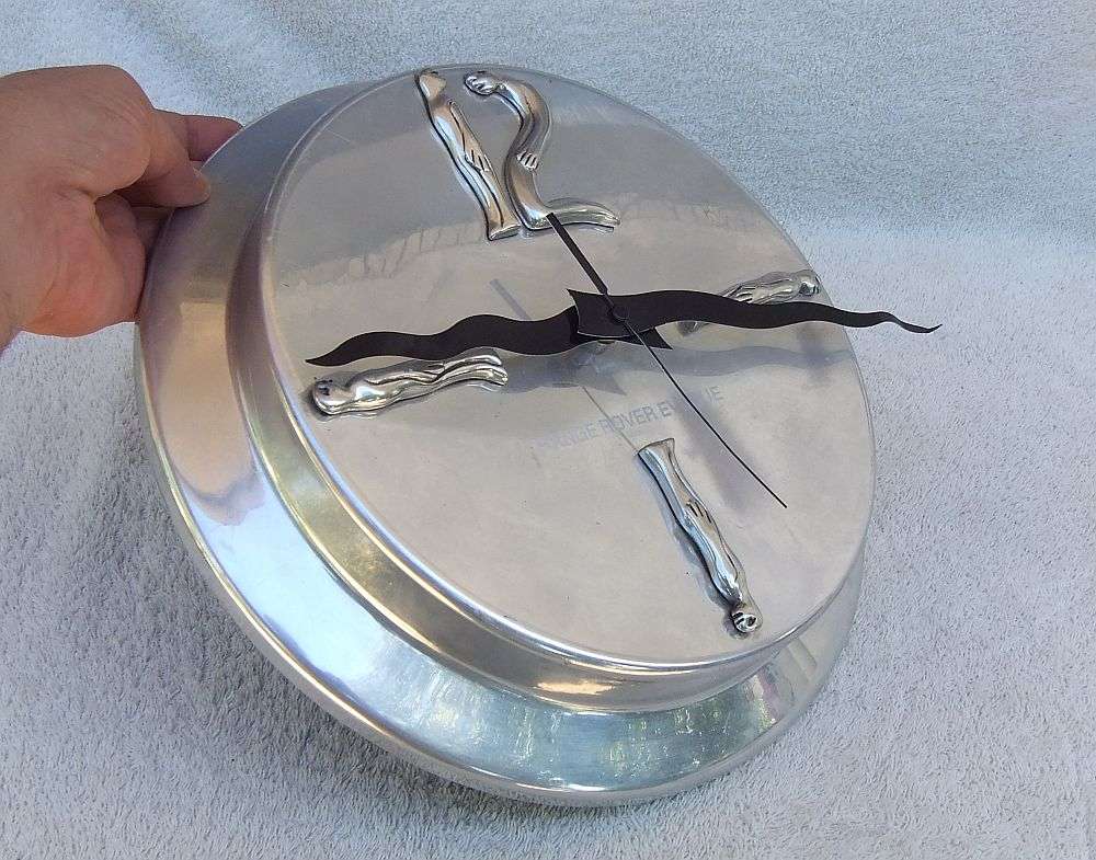LIMITED QUANTITY MADE !! A LARGE ORIGINAL CARROL BOYES CLOCK MADE FOR RANGE ROVER - WORKING !!