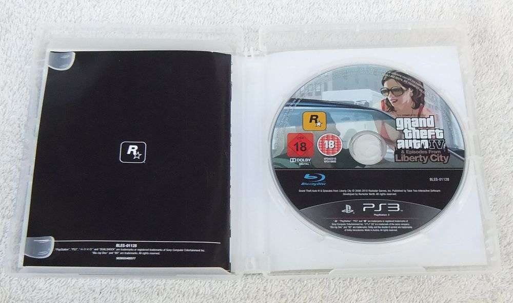 PLAYSTATION 3 GAME - GRAND THEFT AUTO IV - THE COMPLETE EDITION
