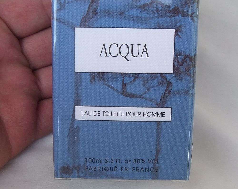 MADE IN FRANCE - 100 ML "" ACQUA MENS COLOGNE BY JEANNE EN PROVENCE "" - ONLY 1 AVAILABLE - SEALED