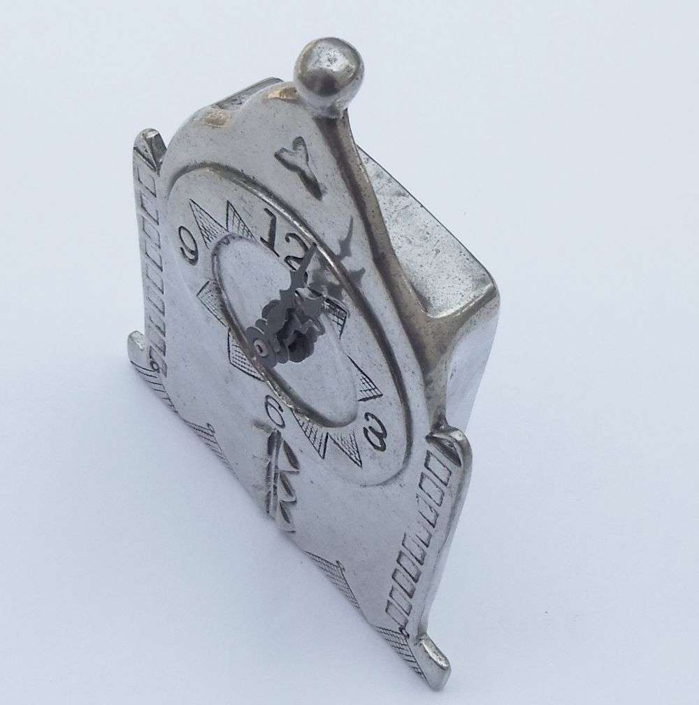 RARE FIND !! A TOTALLY COOL ORIGINAL CARROL BOYES GOTHIC STYLE CLOCK IN WORKING CONDITION !! WOW !!