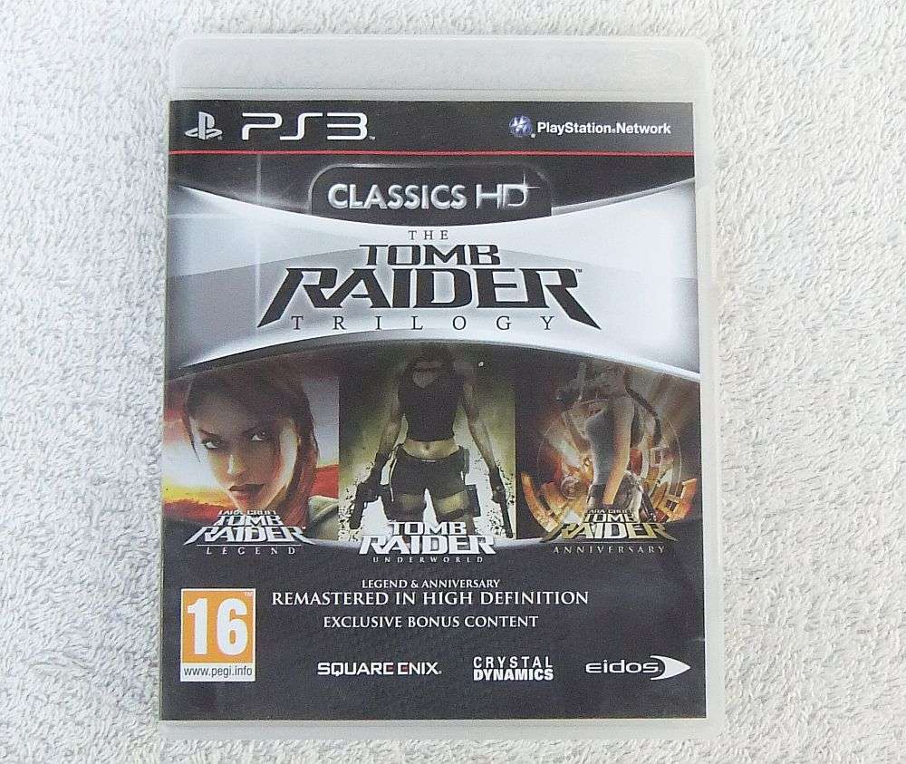 PLAYSTATION 3 GAME - THE TOMB RAIDER TRILOGY