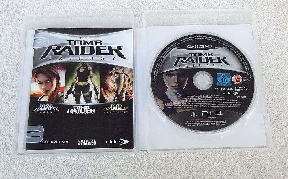 PLAYSTATION 3 GAME - THE TOMB RAIDER TRILOGY