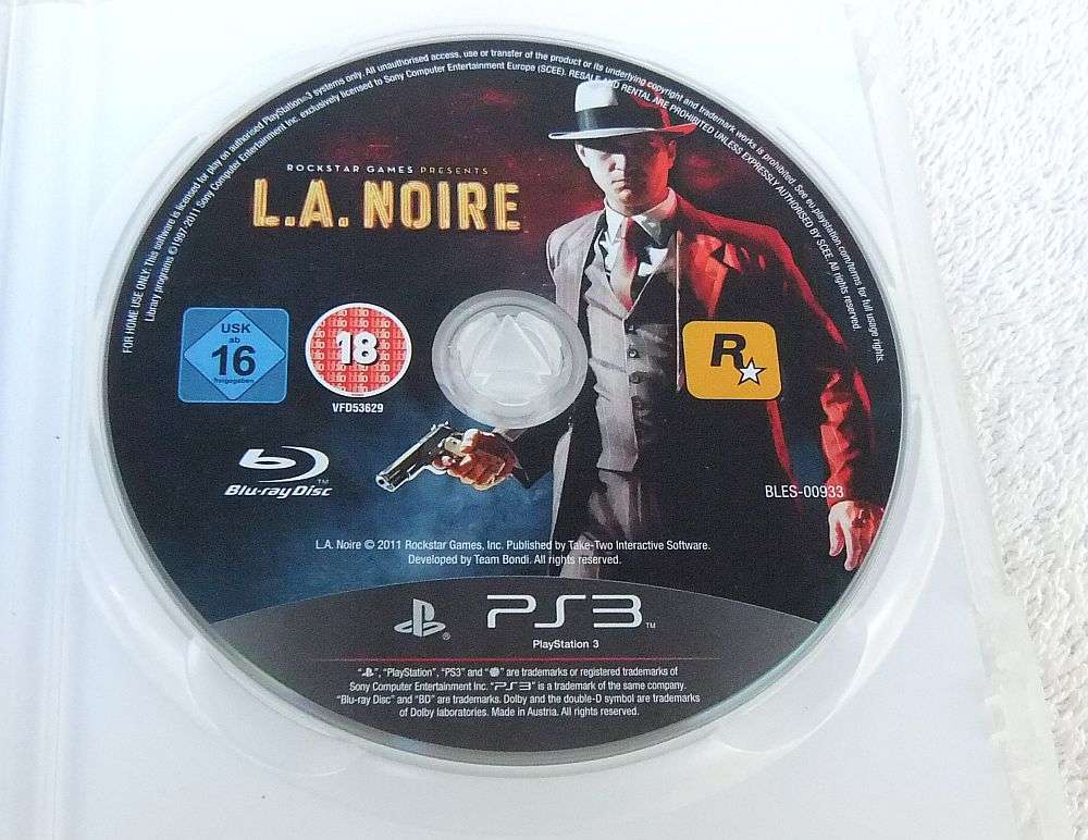 PLAYSTATION 3 GAME - L.A. NOIRE