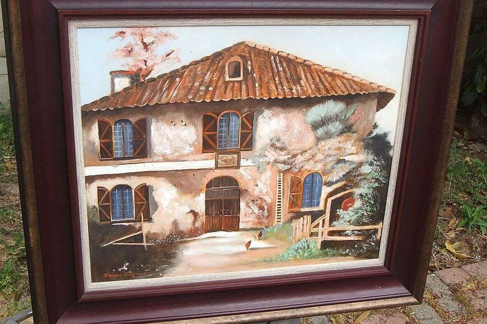 Original signed oil on board painting by SA artist & art teacher Jannie Jordaan