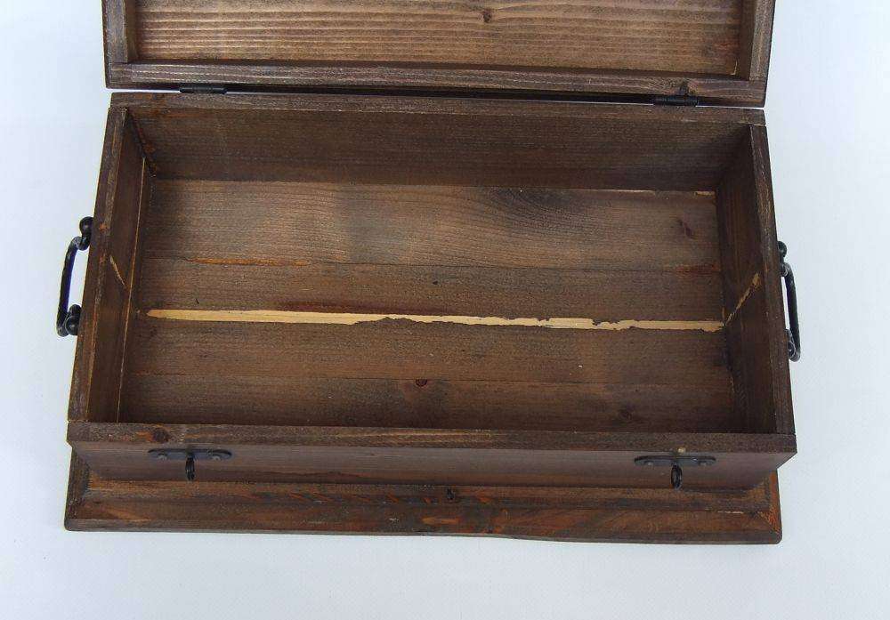 An awesome and huge hand made vintage treasure chest for your jewelry or valuables