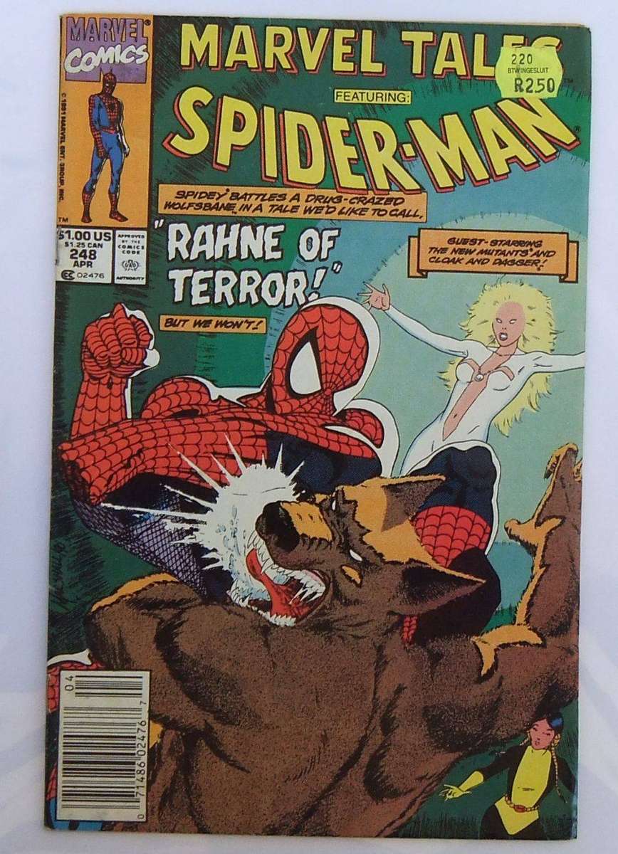 1991 Marvel Comics - Marvel Tales #248 ( Spider-Man )