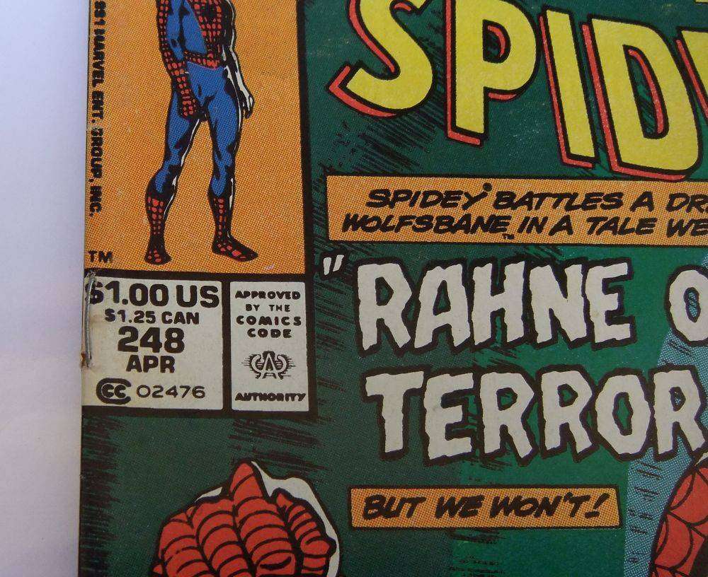 1991 Marvel Comics - Marvel Tales #248 ( Spider-Man )