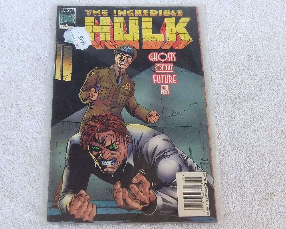 1996 THE INCREDIBLE HULK #437 GHOSTS OF THE FUTURE ( MARVEL EDGE )