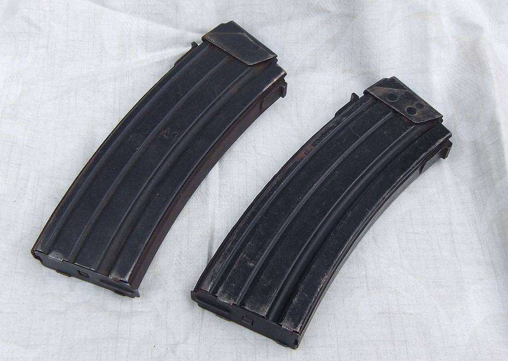 Two vintage Border War era R4 rifle magazines in good condition
