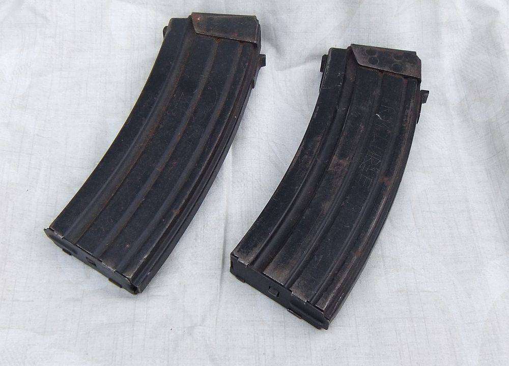 Two vintage Border War era R4 rifle magazines in good condition