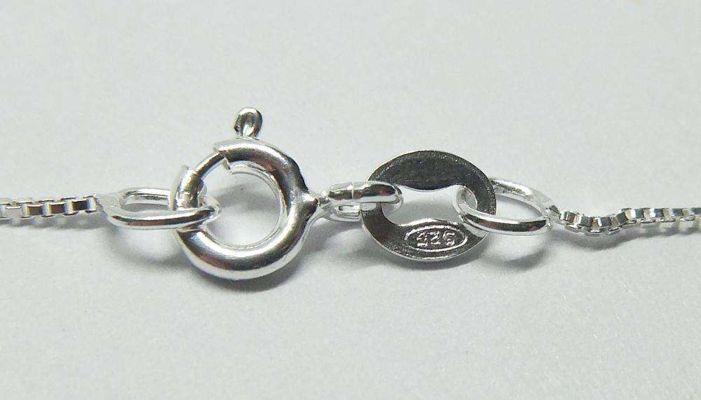 A vintage sterling silver Capricorn Zodiac sign pendant with a sterling silver necklace