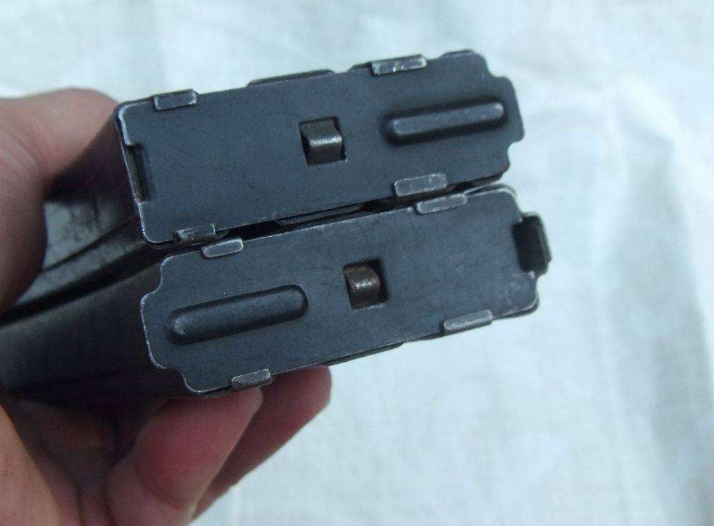 Two vintage Border War era R4 rifle magazines in good condition