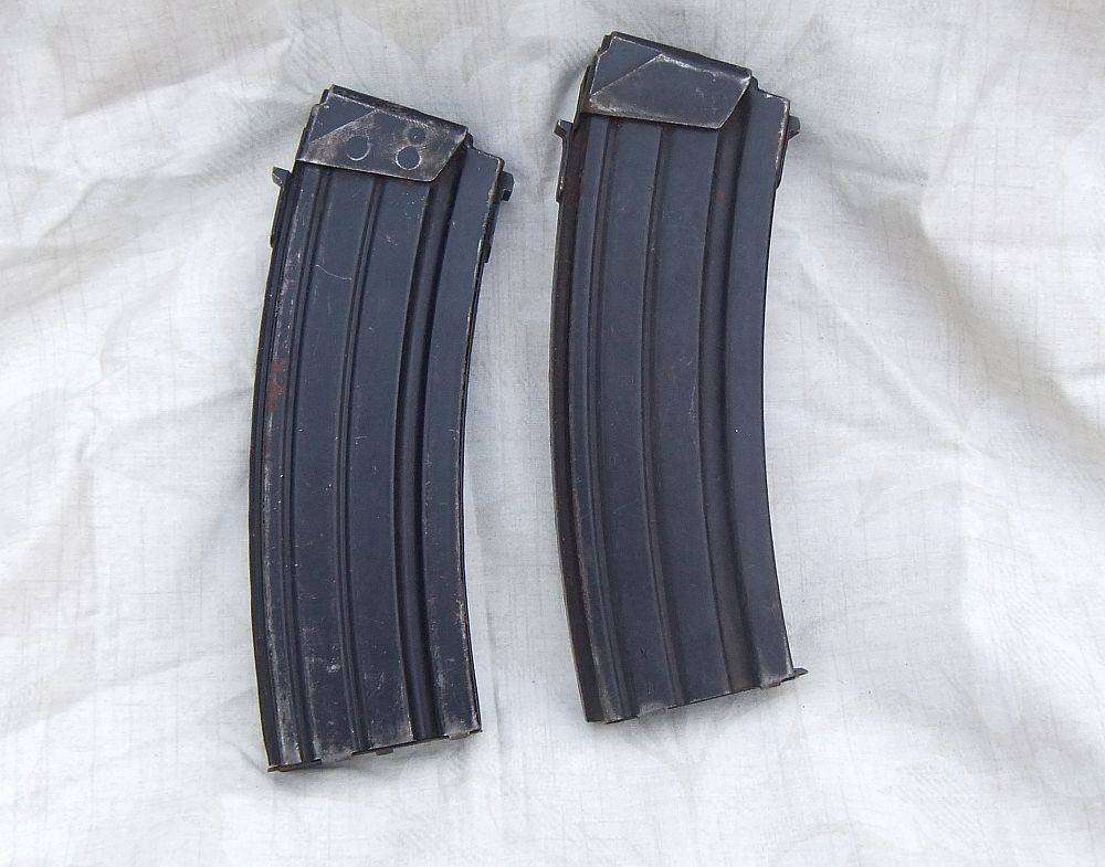 Two vintage Border War era R4 rifle magazines in good condition