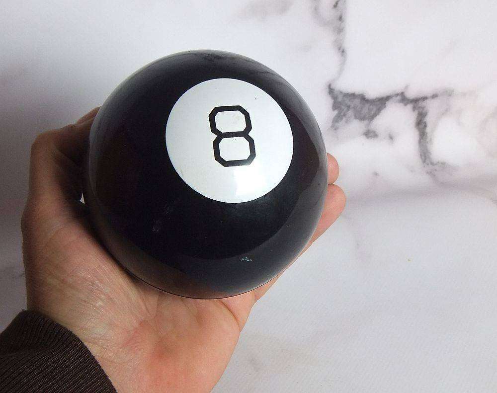 A vintage Mystic Magic 8 ball by Mattel - Future prediction ball