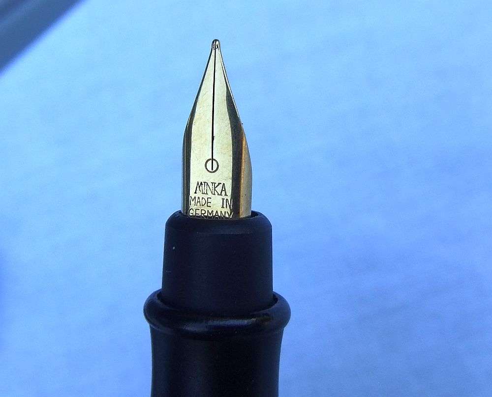 TWO AWESOME FOUNTAIN PENS - ONE PARKER - THE OTHER WITH GERMAN NIB ( SEE PICS ) - PRICE FOR BOTH