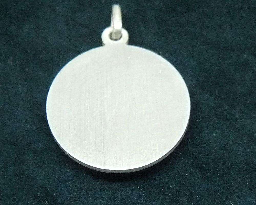 A VINTAGE SOLID STERLING SILVER "" LEO "" STAR SIGN PENDANT - ZODIAC 7