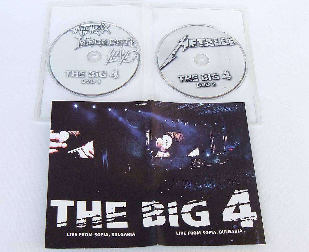 The Big 4 Concert DVD - Metallica , Anthrax , Megadeth and Slayer