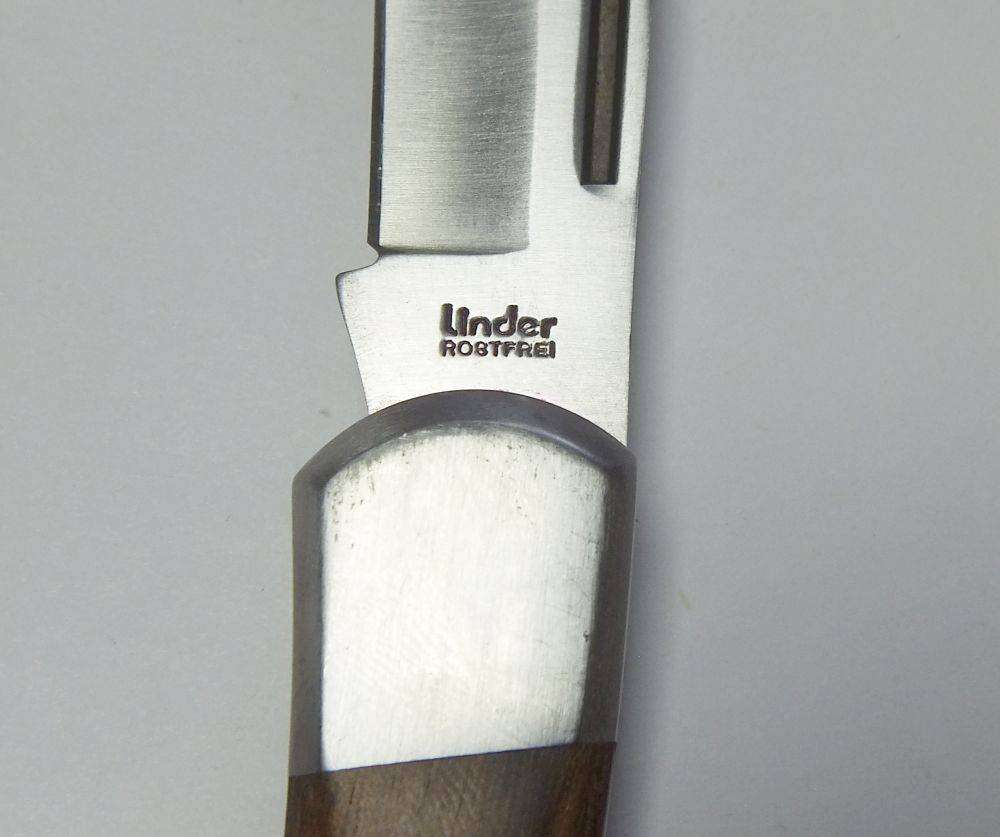 A superb quality vintage German Linder lock blade folding knife in excellent condition