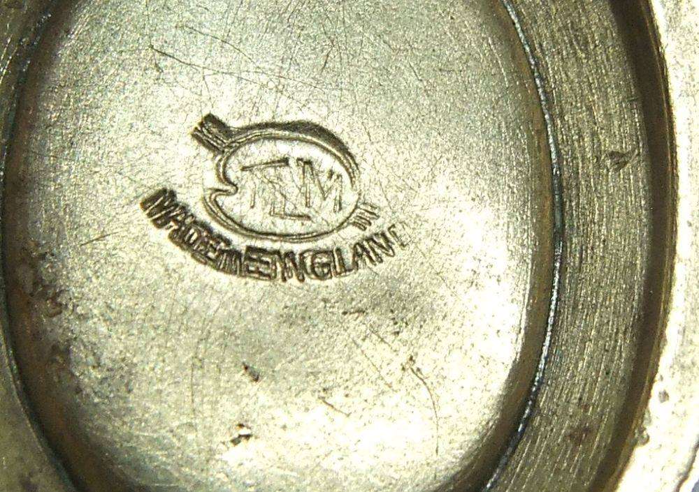 A lovely vintage rolled gold Thomas L Mott pendant with lady theme plus free plated necklace