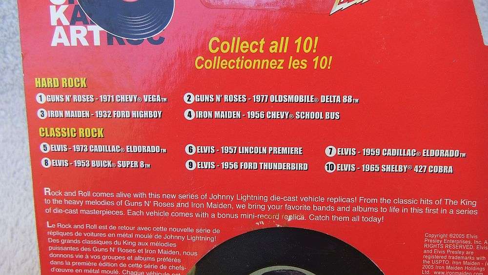 RARE IN SA !! A DIE CAST METAL MODEL OF THE SHELBY 427 COBRA COMMEMORATING ELVIS PRESLEY !! WOW !!