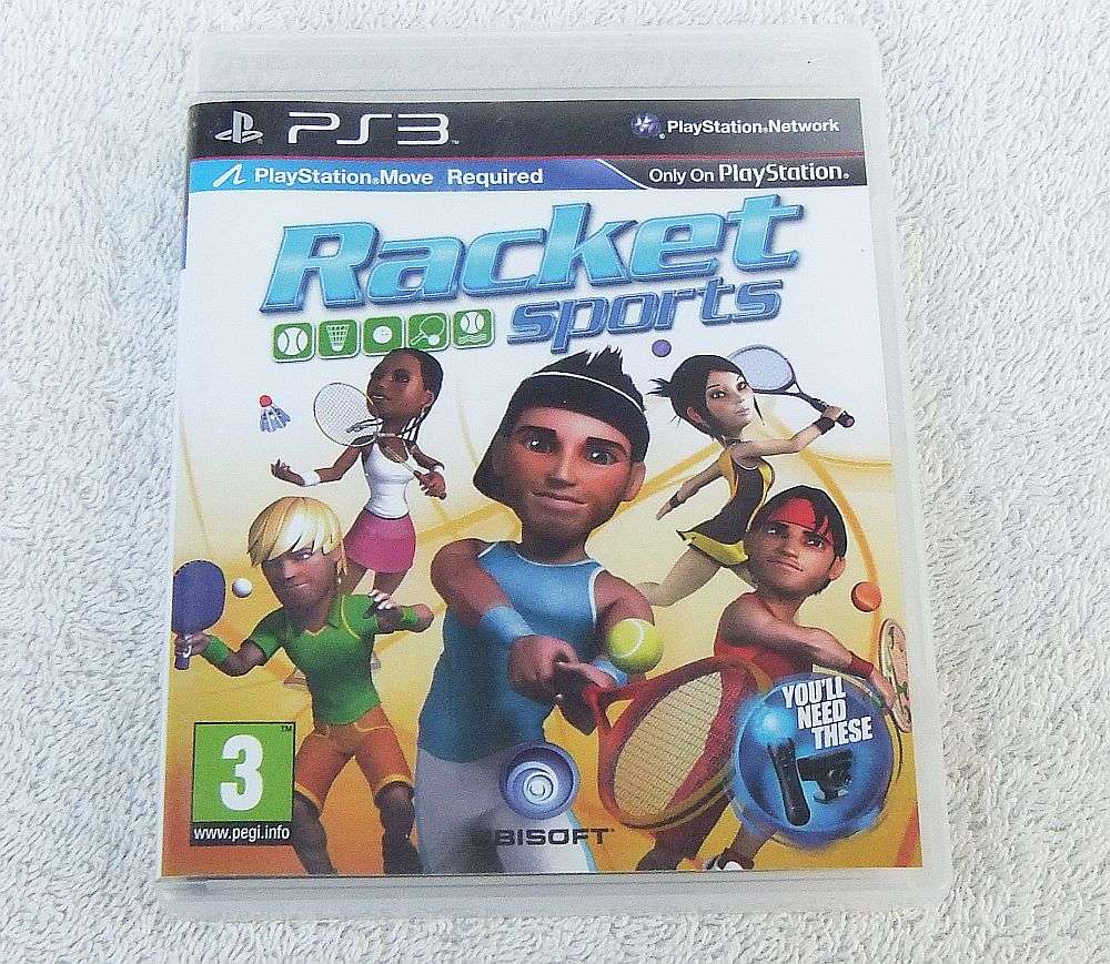 PLAYSTATION 3 GAME - RACKET SPORTS