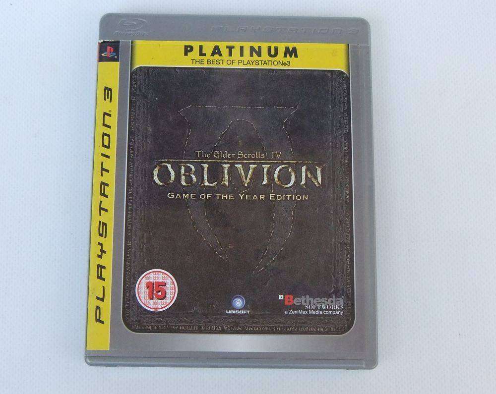 Playstation 3 Platinum - Oblivion - The Elder Scrolls IV in great condition